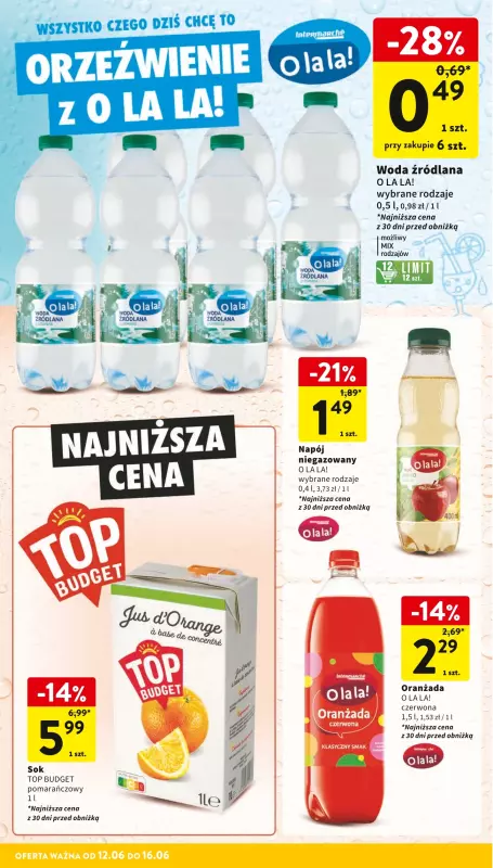 Intermarche - gazetka promocyjna Gazetka od czwartku 12.06 do poniedziałku 16.06 - strona 36