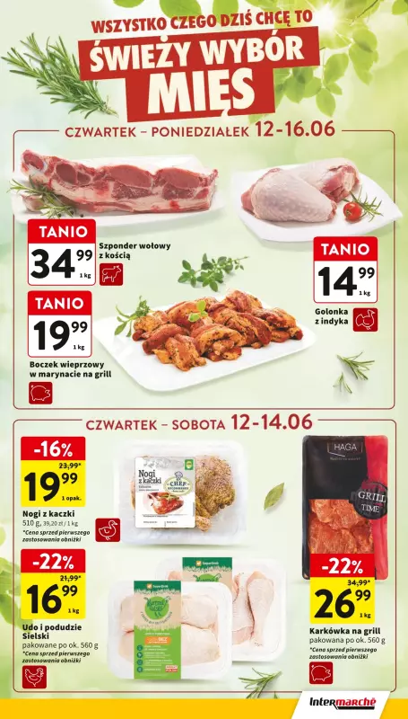 Intermarche - gazetka promocyjna Gazetka od czwartku 12.06 do poniedziałku 16.06 - strona 13