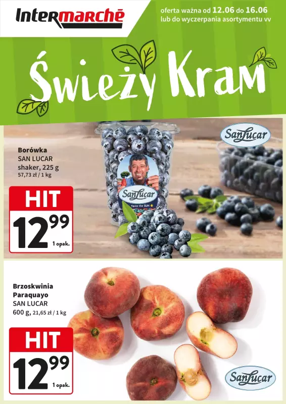 Intermarche - gazetka promocyjna Świeży kram od czwartku 12.06 do poniedziałku 16.06 - strona 2