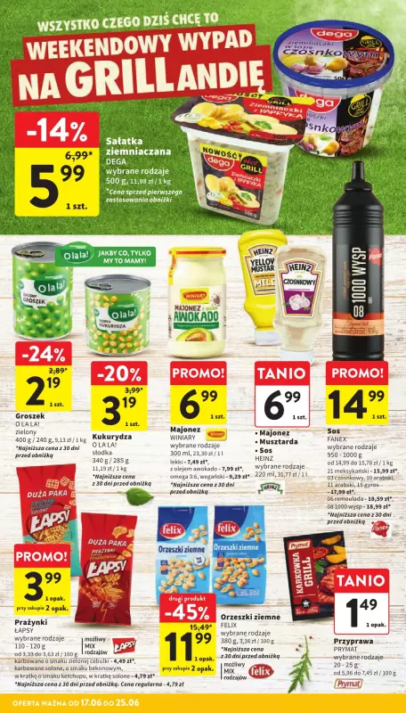 Intermarche - gazetka promocyjna Gazetka od wtorku 17.06 do środy 25.06 - strona 18
