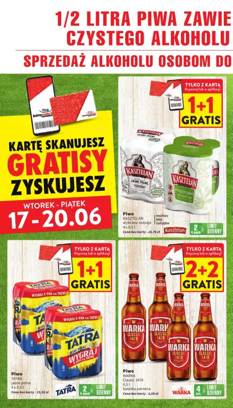 Intermarche - gazetka promocyjna Gazetka od wtorku 17.06 do środy 25.06 - strona 8