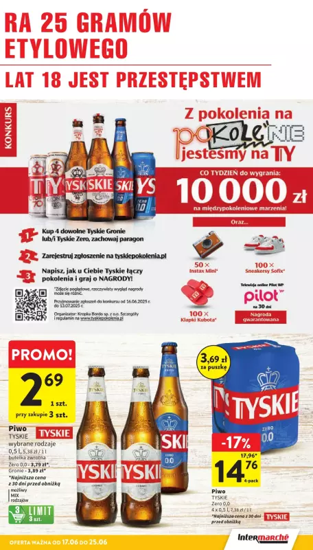 Intermarche - gazetka promocyjna Gazetka od wtorku 17.06 do środy 25.06 - strona 21