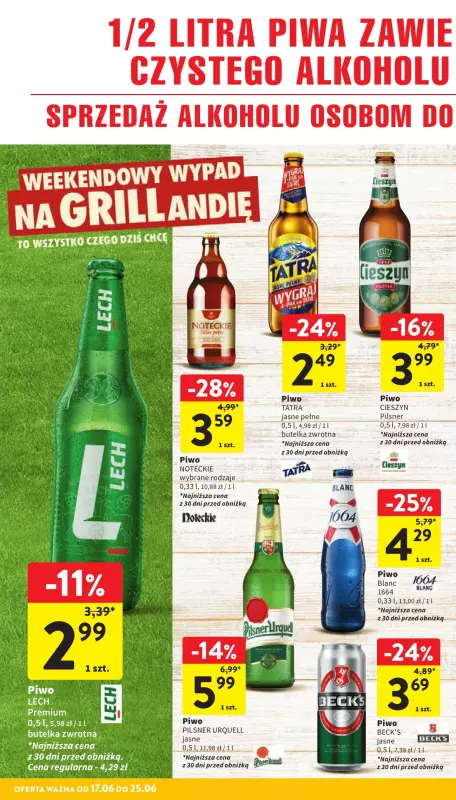 Intermarche - gazetka promocyjna Gazetka od wtorku 17.06 do środy 25.06 - strona 20