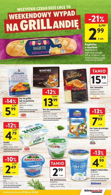 Intermarche - gazetka promocyjna Gazetka od wtorku 17.06 do środy 25.06 - strona 17