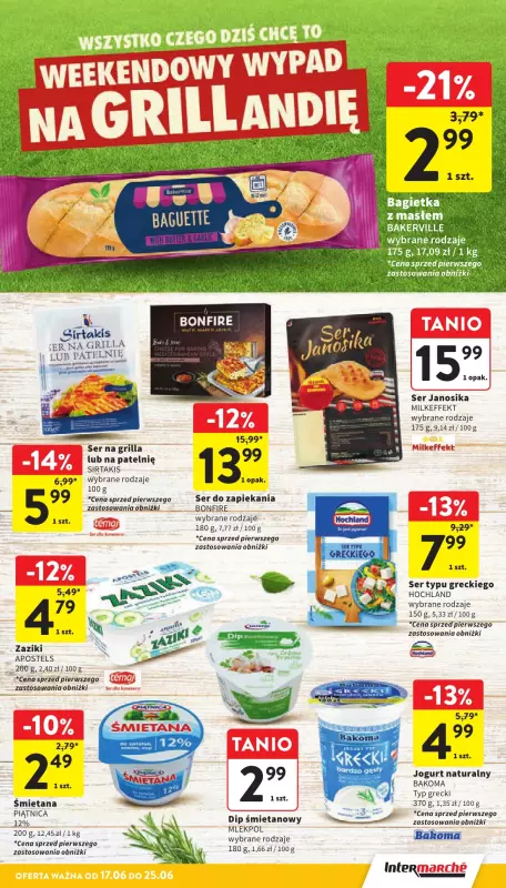 Intermarche - gazetka promocyjna Gazetka od wtorku 17.06 do środy 25.06 - strona 17