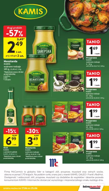 Intermarche - gazetka promocyjna Gazetka od wtorku 17.06 do środy 25.06 - strona 19