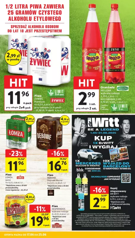 Intermarche - gazetka promocyjna Gazetka od wtorku 17.06 do środy 25.06 - strona 22