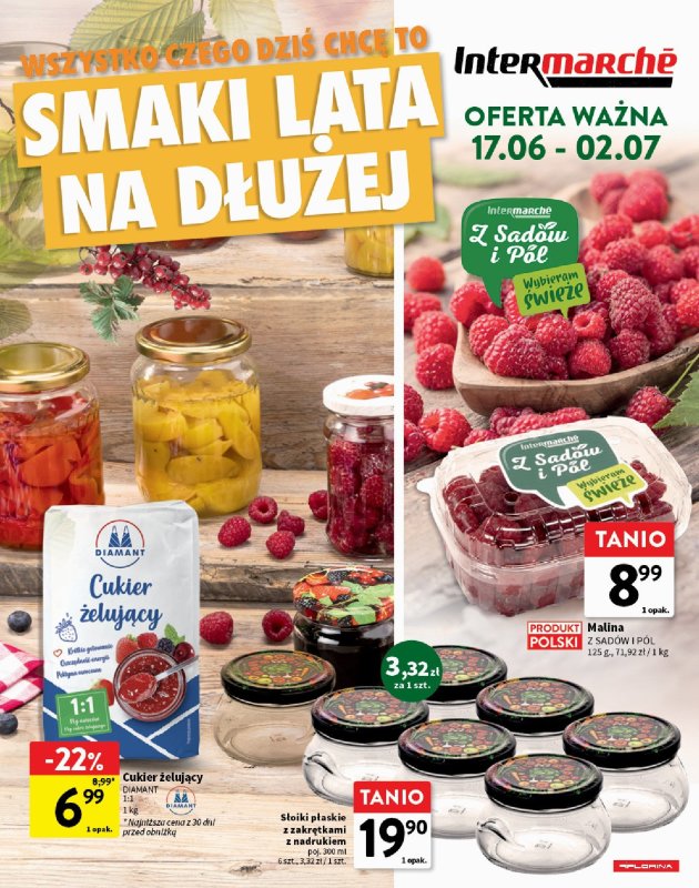 Intermarche - gazetka promocyjna Smaki lata na dłużej od wtorku 17.06 do środy 02.07
