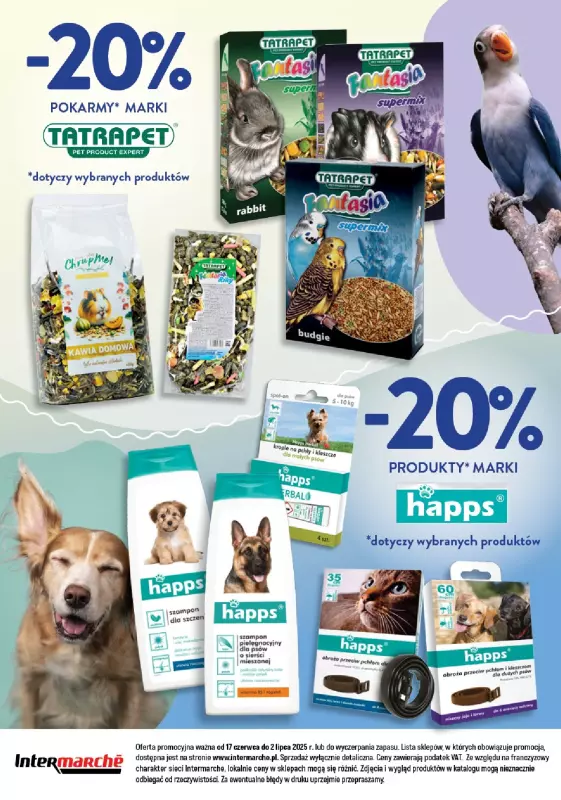 Intermarche - gazetka promocyjna Z miłości do pupila  do środy 02.07 - strona 12