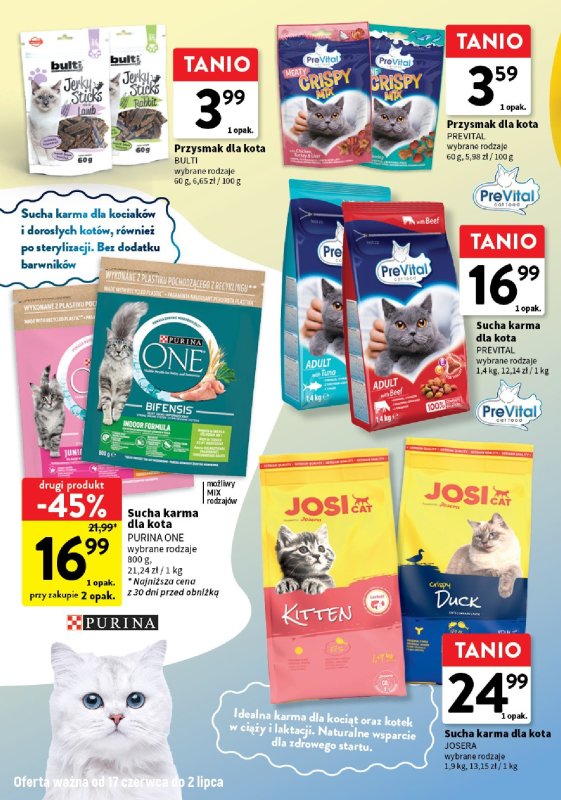 Intermarche - gazetka promocyjna Z miłości do pupila  do środy 02.07 - strona 8