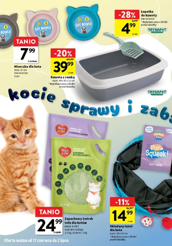 Intermarche - gazetka promocyjna Z miłości do pupila  do środy 02.07 - strona 10