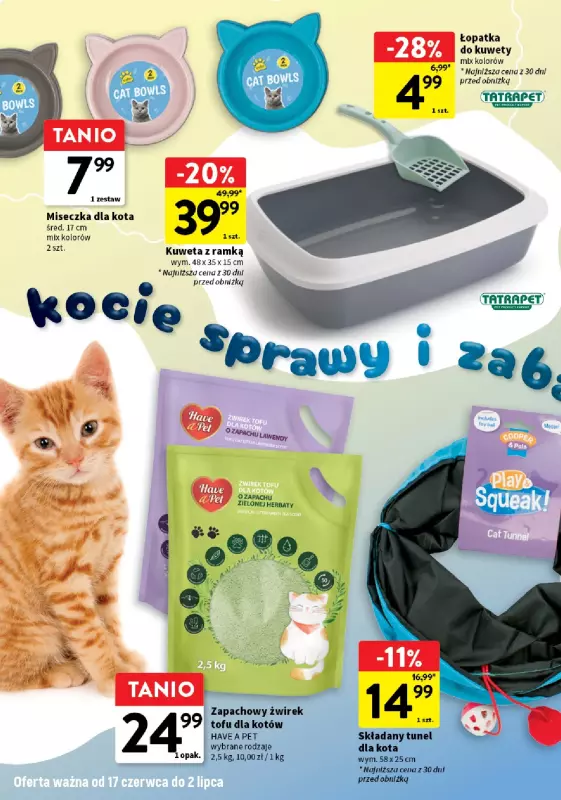 Intermarche - gazetka promocyjna Z miłości do pupila  do środy 02.07 - strona 10