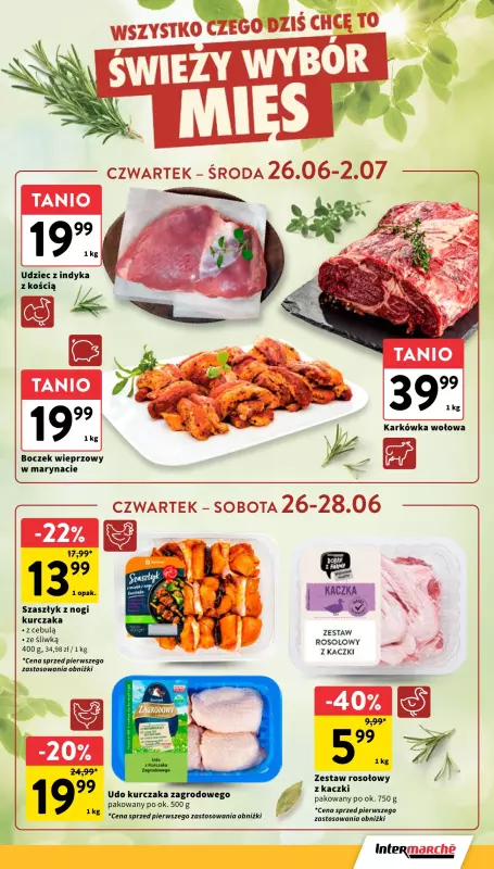 Intermarche - gazetka promocyjna Gazetka od czwartku 26.06 do środy 02.07 - strona 15