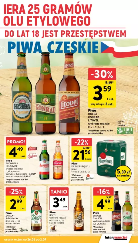 Intermarche - gazetka promocyjna Gazetka  do środy 02.07 - strona 29