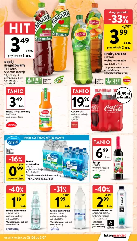 Intermarche - gazetka promocyjna Gazetka  do środy 02.07 - strona 27