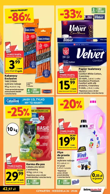 Intermarche - gazetka promocyjna Gazetka  do środy 02.07 - strona 3