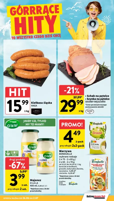 Intermarche - gazetka promocyjna Gazetka od czwartku 26.06 do środy 02.07 - strona 7