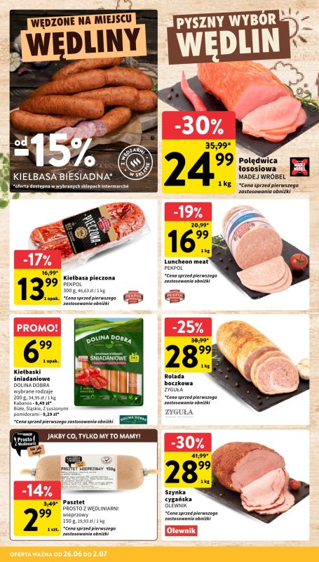 Intermarche - gazetka promocyjna Gazetka od czwartku 26.06 do środy 02.07 - strona 17