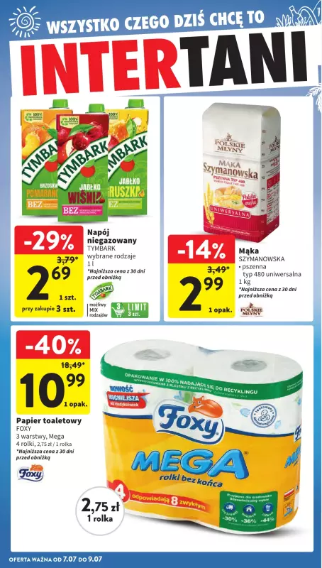 Intermarche - gazetka promocyjna Gazetka od czwartku 03.07 do środy 09.07 - strona 42