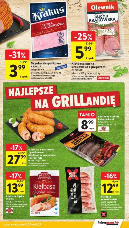 Intermarche - gazetka promocyjna Gazetka od czwartku 03.07 do środy 09.07 - strona 15