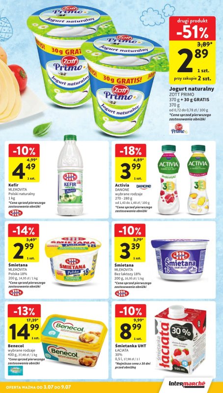 Intermarche - gazetka promocyjna Gazetka od czwartku 03.07 do środy 09.07 - strona 21