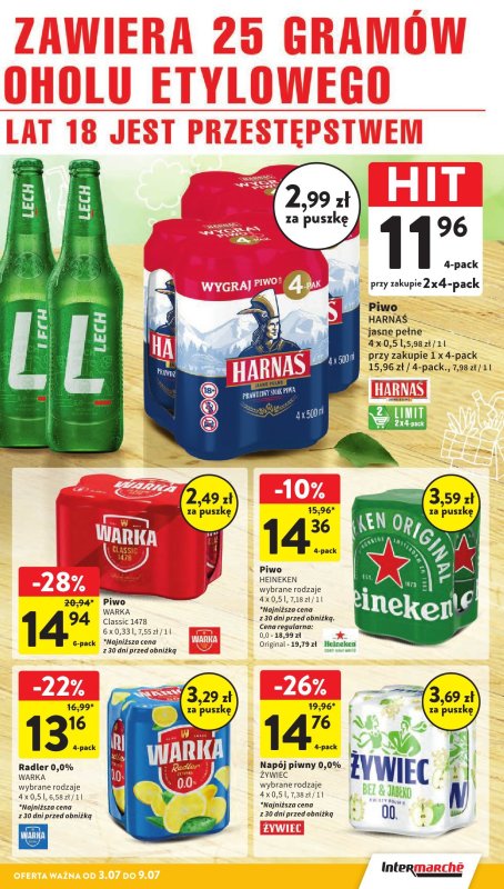 Intermarche - gazetka promocyjna Gazetka od czwartku 03.07 do środy 09.07 - strona 33