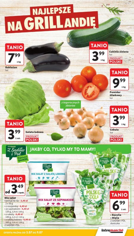 Intermarche - gazetka promocyjna Gazetka od czwartku 03.07 do środy 09.07 - strona 9