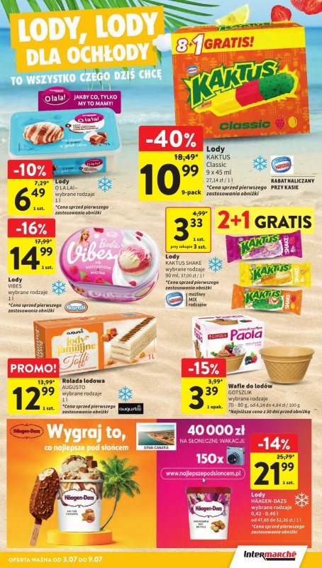 Intermarche - gazetka promocyjna Gazetka od czwartku 03.07 do środy 09.07 - strona 23