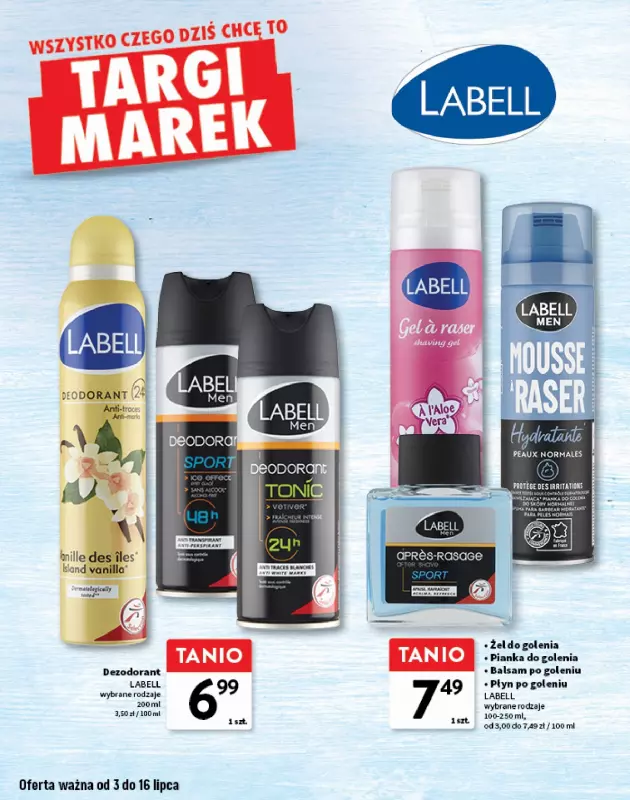 Intermarche - gazetka promocyjna Targi Marek od czwartku 03.07 do środy 16.07 - strona 18