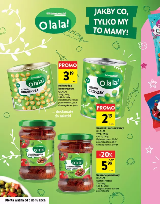 Intermarche - gazetka promocyjna Targi Marek od czwartku 03.07 do środy 16.07 - strona 4
