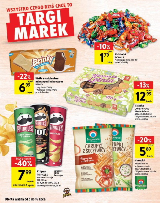Intermarche - gazetka promocyjna Targi Marek od czwartku 03.07 do środy 16.07 - strona 16