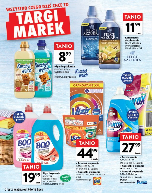 Intermarche - gazetka promocyjna Targi Marek od czwartku 03.07 do środy 16.07 - strona 22