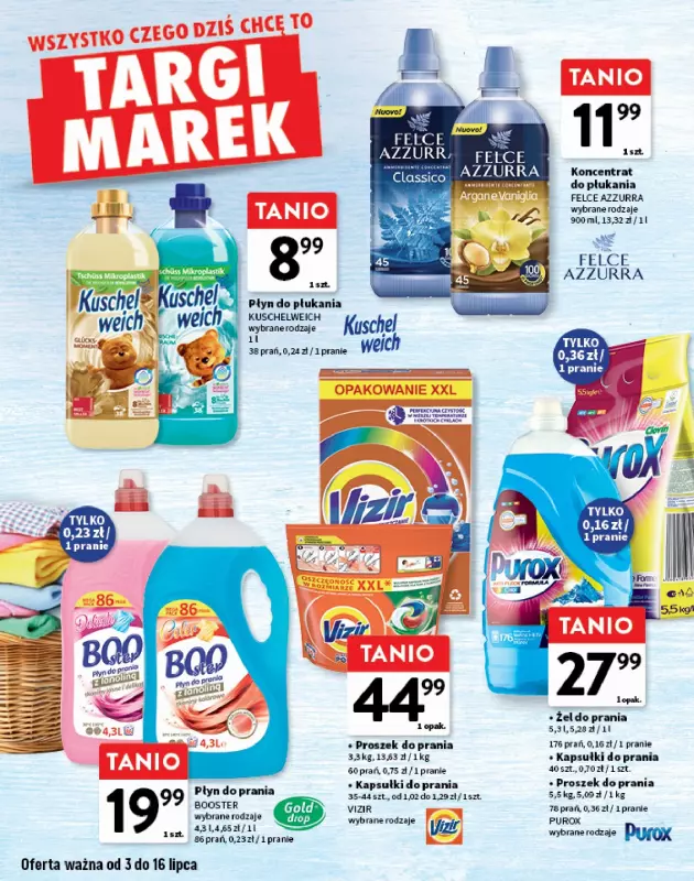 Intermarche - gazetka promocyjna Targi Marek od czwartku 03.07 do środy 16.07 - strona 22