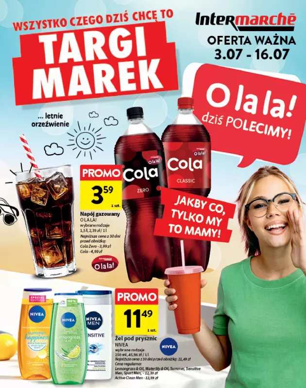 Intermarche - gazetka promocyjna Targi Marek  