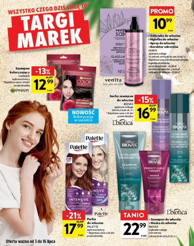 Intermarche - gazetka promocyjna Targi Marek od czwartku 03.07 do środy 16.07 - strona 30