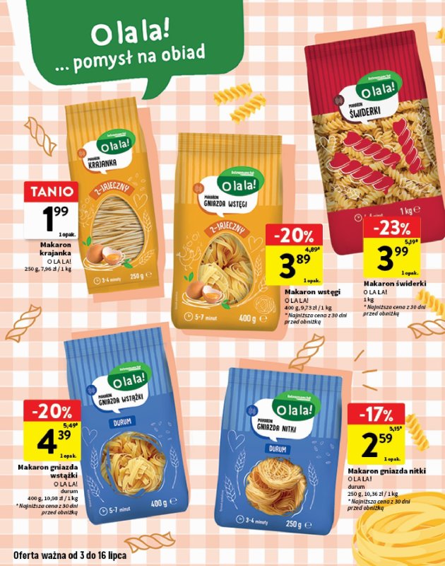Intermarche - gazetka promocyjna Targi Marek od czwartku 03.07 do środy 16.07 - strona 2