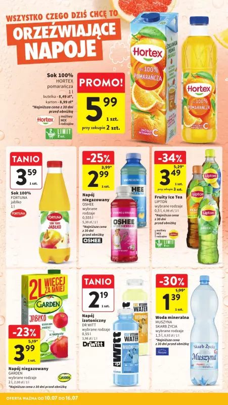 Intermarche - gazetka promocyjna Gazetka  do środy 16.07 - strona 33