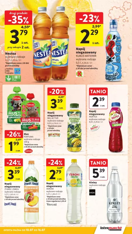 Intermarche - gazetka promocyjna Gazetka od czwartku 10.07 do środy 16.07 - strona 34