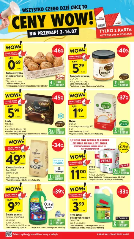 Intermarche - gazetka promocyjna Gazetka od czwartku 10.07 do środy 16.07 - strona 7