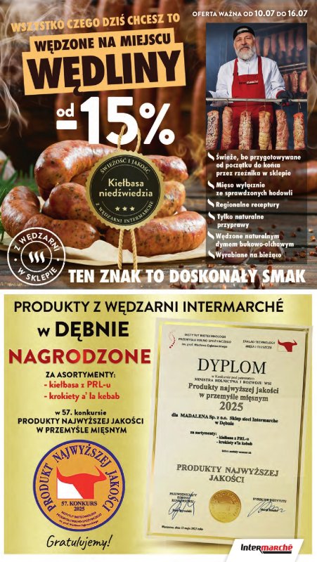 Intermarche - gazetka promocyjna Gazetka od czwartku 10.07 do środy 16.07 - strona 18