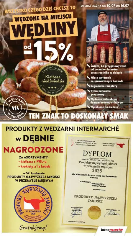 Intermarche - gazetka promocyjna Gazetka od czwartku 10.07 do środy 16.07 - strona 18