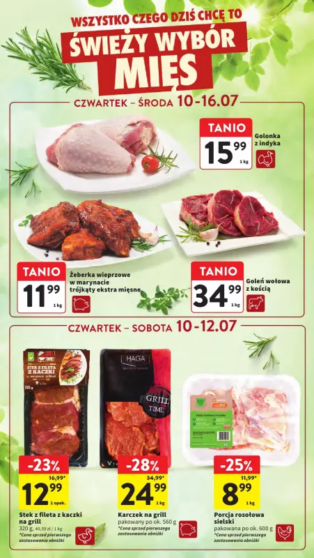 Intermarche - gazetka promocyjna Gazetka od czwartku 10.07 do środy 16.07 - strona 17