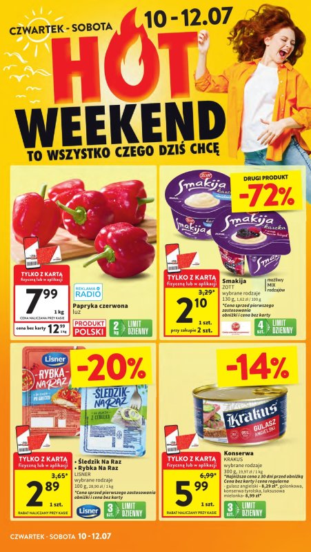 Intermarche - gazetka promocyjna Gazetka  do środy 16.07 - strona 2