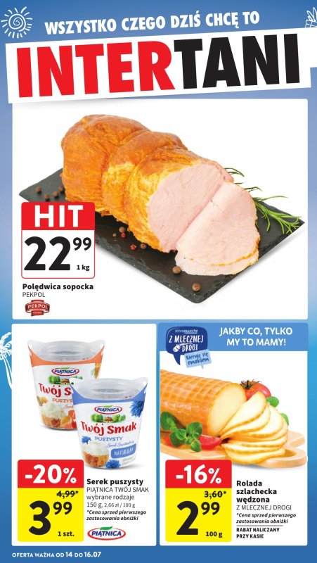 Intermarche - gazetka promocyjna Gazetka  do środy 16.07 - strona 39