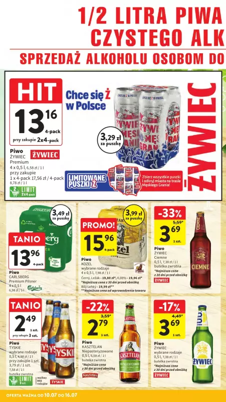 Intermarche - gazetka promocyjna Gazetka od czwartku 10.07 do środy 16.07 - strona 35