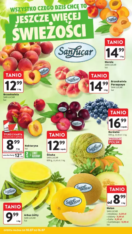 Intermarche - gazetka promocyjna Gazetka od czwartku 10.07 do środy 16.07 - strona 13