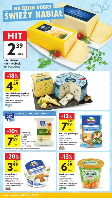 Intermarche - gazetka promocyjna Gazetka od czwartku 17.07 do środy 23.07 - strona 23