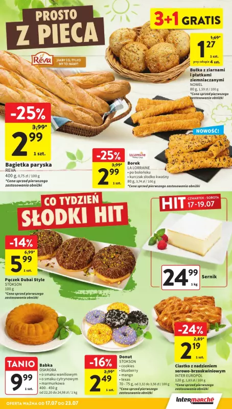 Intermarche - gazetka promocyjna Gazetka od czwartku 17.07 do środy 23.07 - strona 22