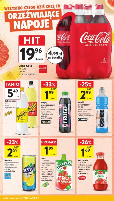 Intermarche - gazetka promocyjna Gazetka od czwartku 17.07 do środy 23.07 - strona 31