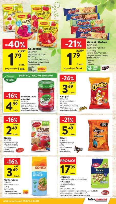 Intermarche - gazetka promocyjna Gazetka od czwartku 17.07 do środy 23.07 - strona 28